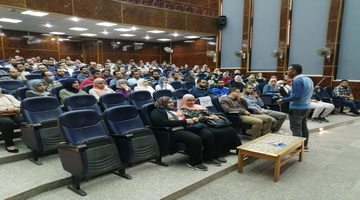 A Report on the Meeting of Prof. Dr. Mohamed Abdel-Azim, Dean of the Faculty, with Members of the Faculty’s Assistant Staff