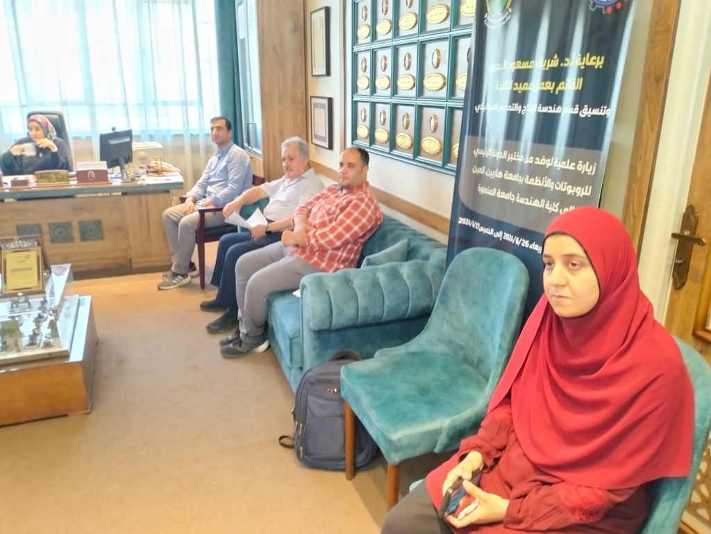 عقد حلقة نقاش حول رسالة الماجستيرالمقدمة من المهندس/ عادل أسامة عبد المقصود 