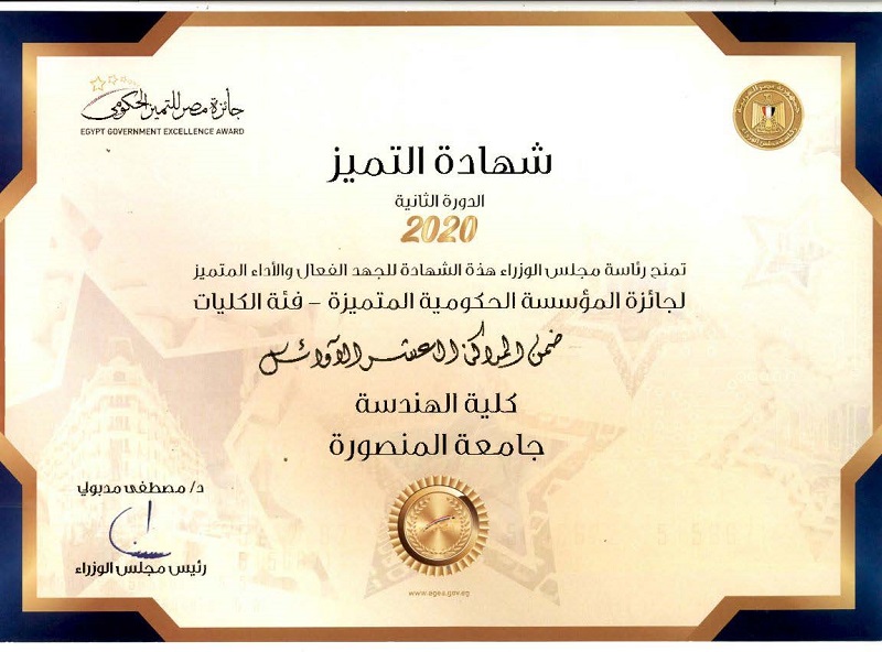 Certificate of Excellence2020