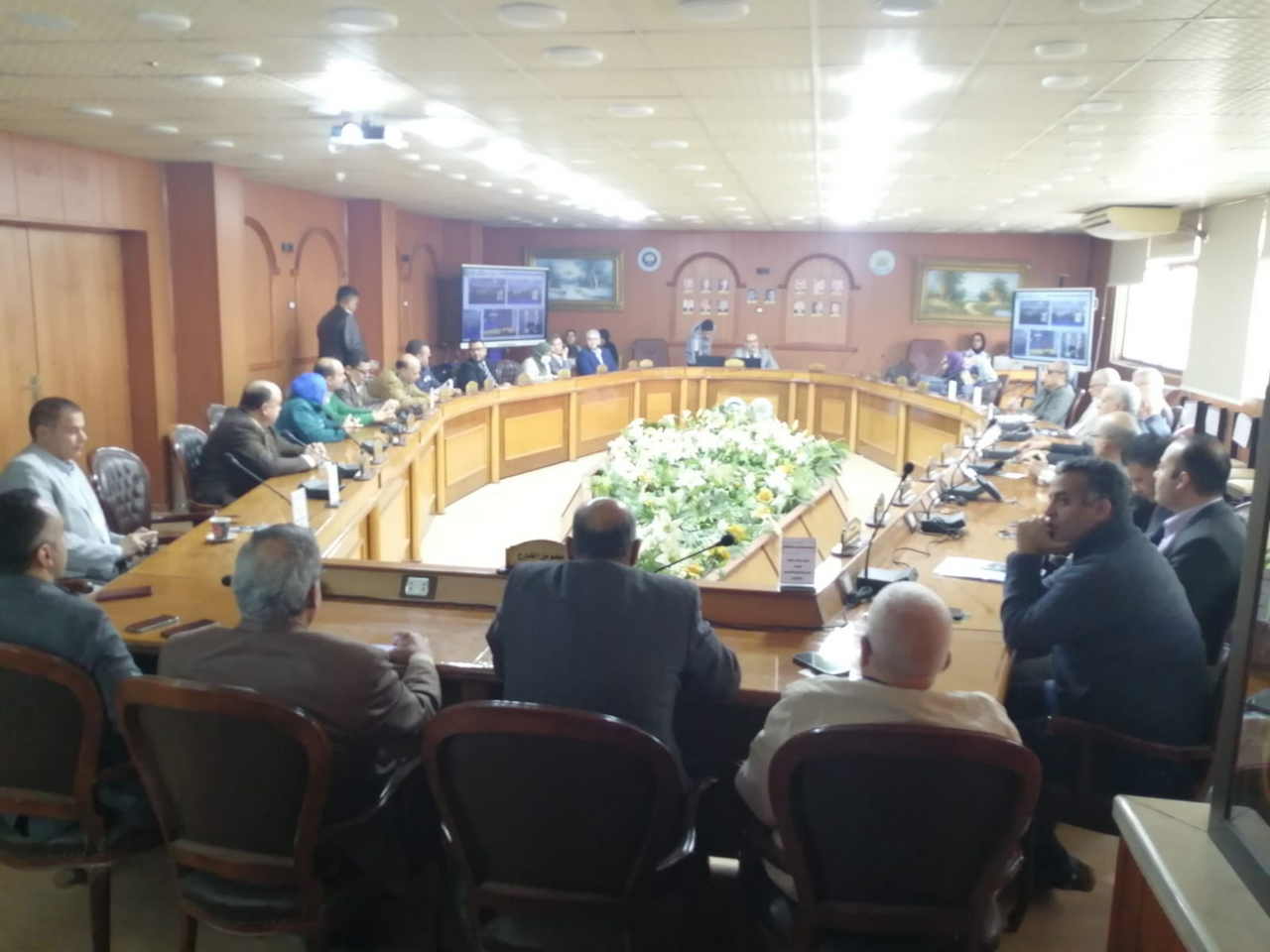 تقرير عن مجلس الكلية  رقم (613) 