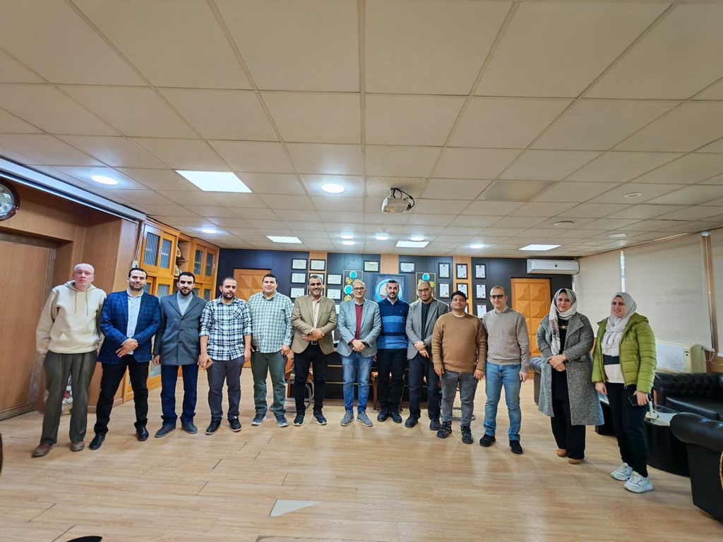 عقد اجتماع موسع مع السادة أعضاء الدورة الرابعة من مشروع الانتداب الداخلي