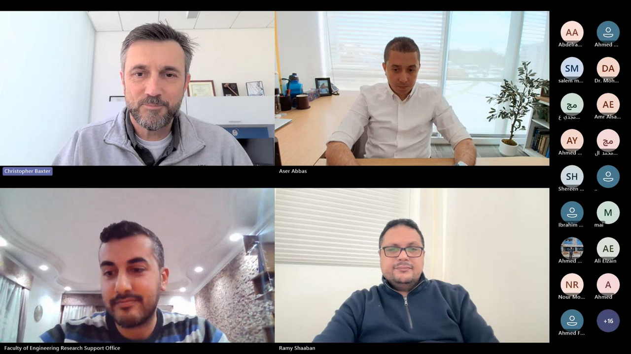 وحدة دعم البحث العلمي تنظم محاضرة حول التقديم لمنح الماجستير والدكتوراه بالولايات المتحدة الأمريكية