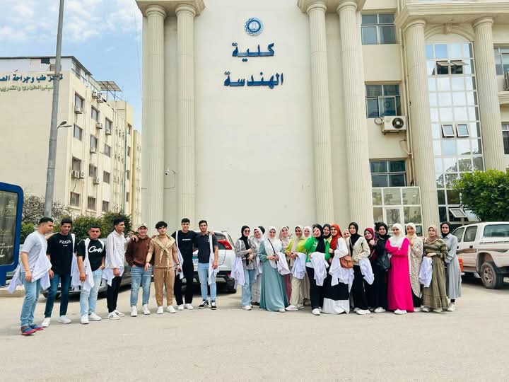 اليوم التدريبي الأول لطلاب المعهد التكنولوجي العالي للعلوم الصحية التطبيقية بشربين 